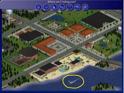 Nessie appears in the downtown area