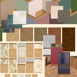 Wall and Floor Collage